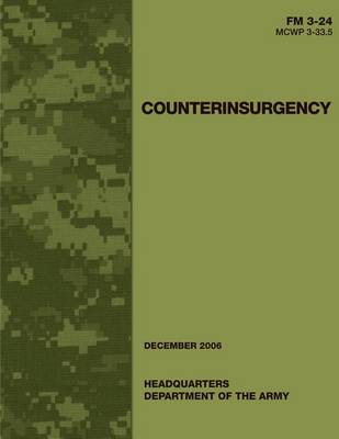 Book cover for Counterinsurgency (FM 3-24 / MCWP 3-33.5)