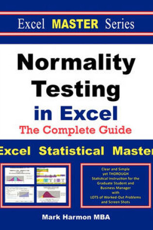 Cover of Normality Testing in Excel - The Excel Statistical Master