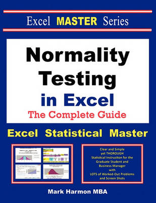 Book cover for Normality Testing in Excel - The Excel Statistical Master