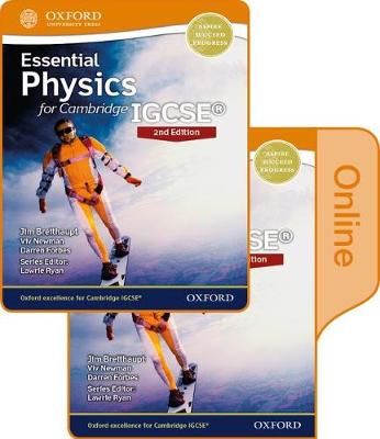 Book cover for Essential Physics for Cambridge IGCSE (R) Print and Online Student Book Pack