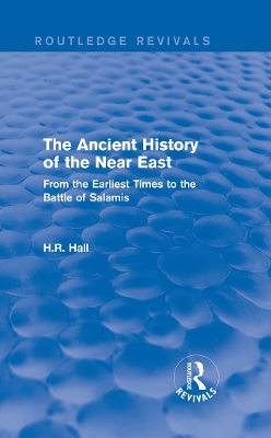 Cover of The Ancient History of the Near East