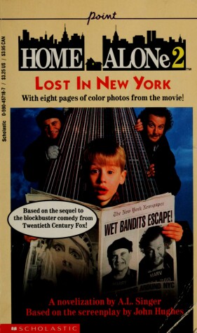 Book cover for Home Alone 2. Lost in New York