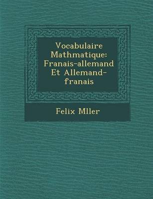 Book cover for Vocabulaire Math Matique