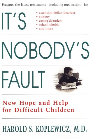 Book cover for It's Nobody's Fault