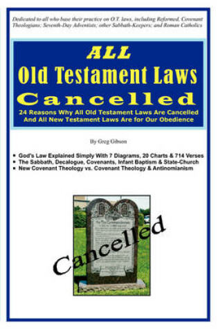 Cover of ALL Old Testament Laws Cancelled