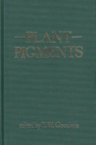 Cover of Plant Pigments