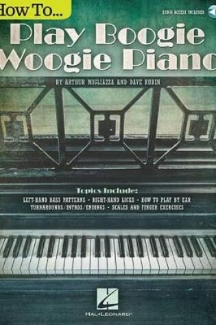 Cover of How to Play Boogie Woogie Piano