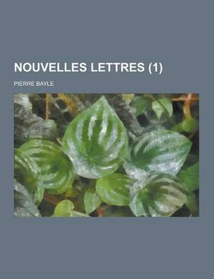 Book cover for Nouvelles Lettres (1 )