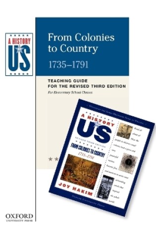 Cover of A History of US: From Colonies to Country 1735-1791