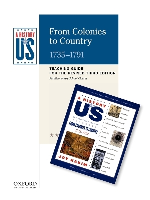 Book cover for A History of US: From Colonies to Country 1735-1791