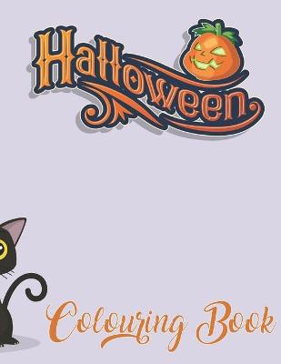 Book cover for Halloween Colouring Book