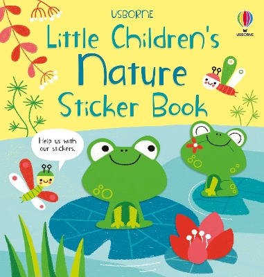 Book cover for Little Children's Nature Sticker Book