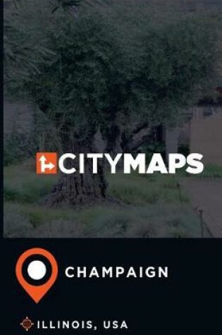 Cover of City Maps Champaign Illinois, USA