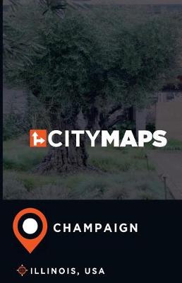 Book cover for City Maps Champaign Illinois, USA