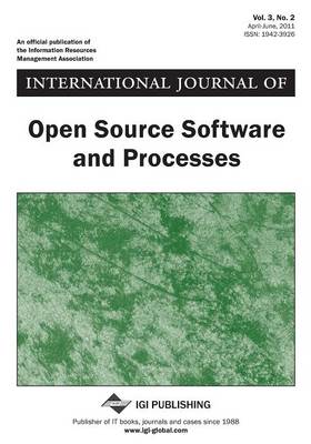 Book cover for International Journal of Open Source Software and Processes( Vol 3 ISS 2 )