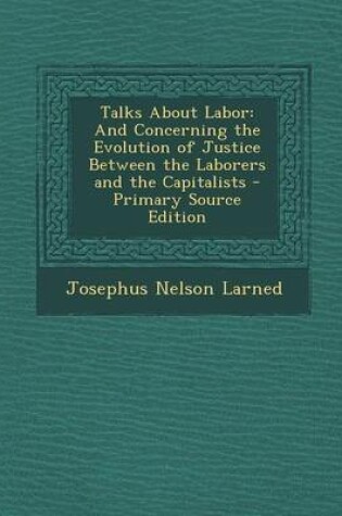 Cover of Talks about Labor