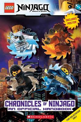 Book cover for Chronicles of Ninjago: An Official Handbook (Lego Ninjago)