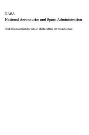 Cover of Thick-Film Materials for Silicon Photovoltaic Cell Manufacture