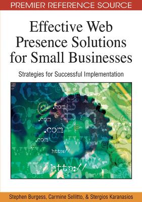 Book cover for Effective Web Presence Solutions for Small Businesses