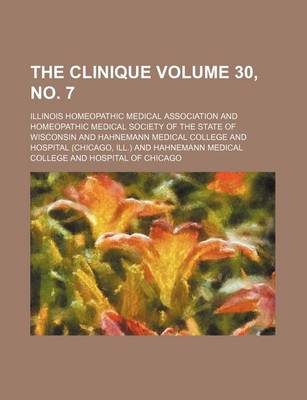 Book cover for The Clinique Volume 30, No. 7