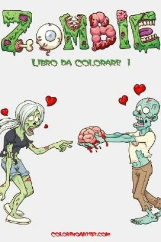 Cover of Zombie Libro da Colorare 1