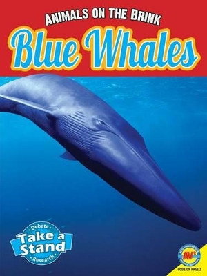 Book cover for Blue Whales, with Code