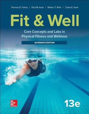 Book cover for Gen Combo Looseleaf Fit & Well Alternate Edition; Connect Access Card