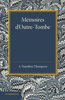 Book cover for Memoires d'Outre-Tombe