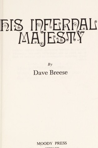 Cover of His Infernal Majesty