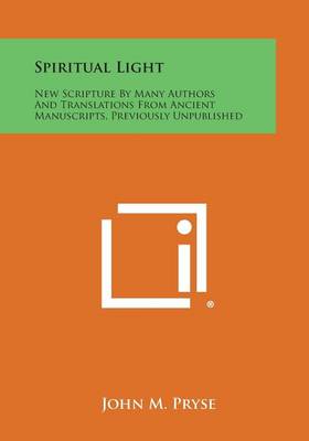 Book cover for Spiritual Light