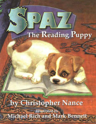 Book cover for Spaz the Reading Puppy