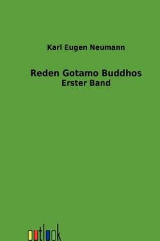 Cover of Reden Gotamo Buddhos