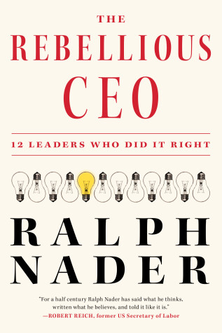 Book cover for The Rebellious CEO