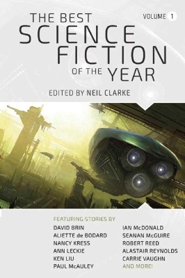 Book cover for The Best Science Fiction of the Year