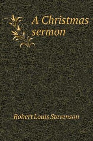 Cover of A Christmas sermon