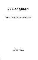 Book cover for The Apprentice Writer