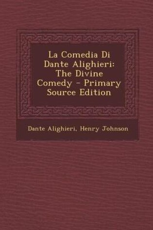 Cover of La Comedia Di Dante Alighieri