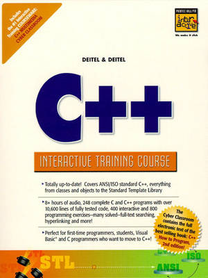 Book cover for C++ Interactive Training Course