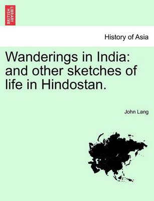 Book cover for Wanderings in India