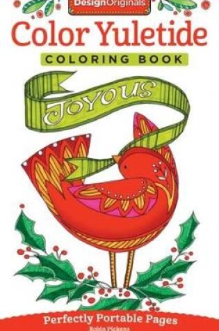 Cover of Color Yuletide Coloring Book