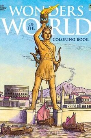 Cover of Wonders of the World Coloring Book