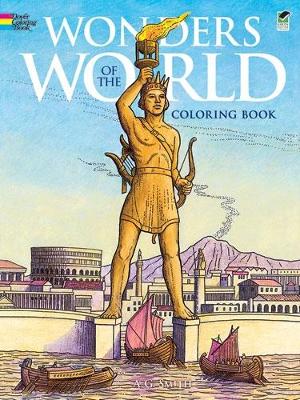 Cover of Wonders of the World Coloring Book