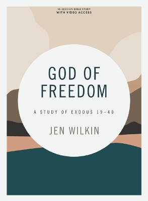 Book cover for God of Freedom Bible Study Book