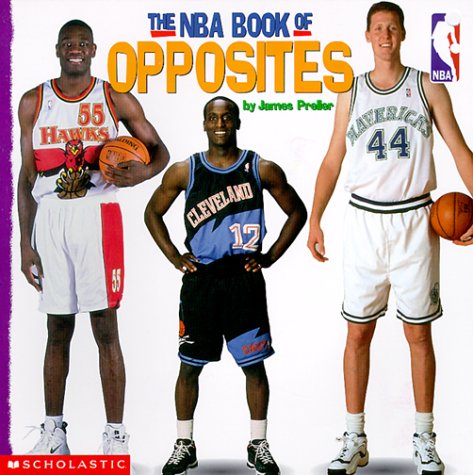 Book cover for The NBA Book of Opposites