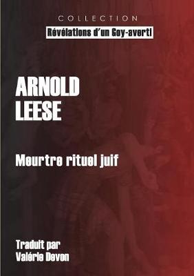 Book cover for Meurtre Rituel Juif