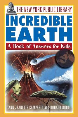 Book cover for The New York Public Library Incredible Earth