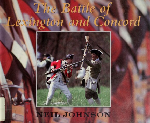 Book cover for The Battle of Lexington and Concord