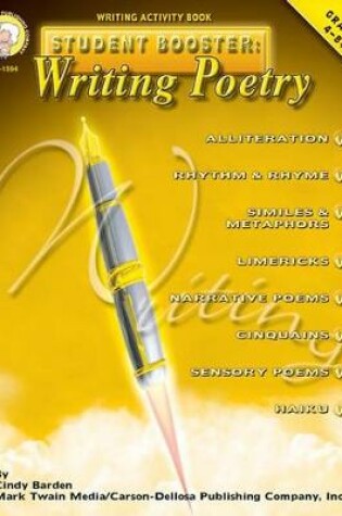 Cover of Student Booster: Writing Poetry, Grades 4 - 8