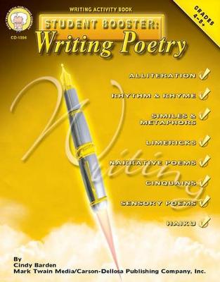 Book cover for Student Booster: Writing Poetry, Grades 4 - 8