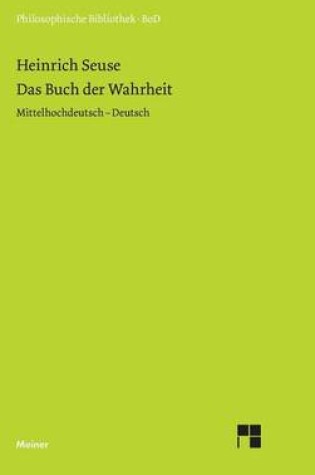 Cover of Das Buch Von Der Wahrheit, Das: Mittelhochdeutsch - Deutsch